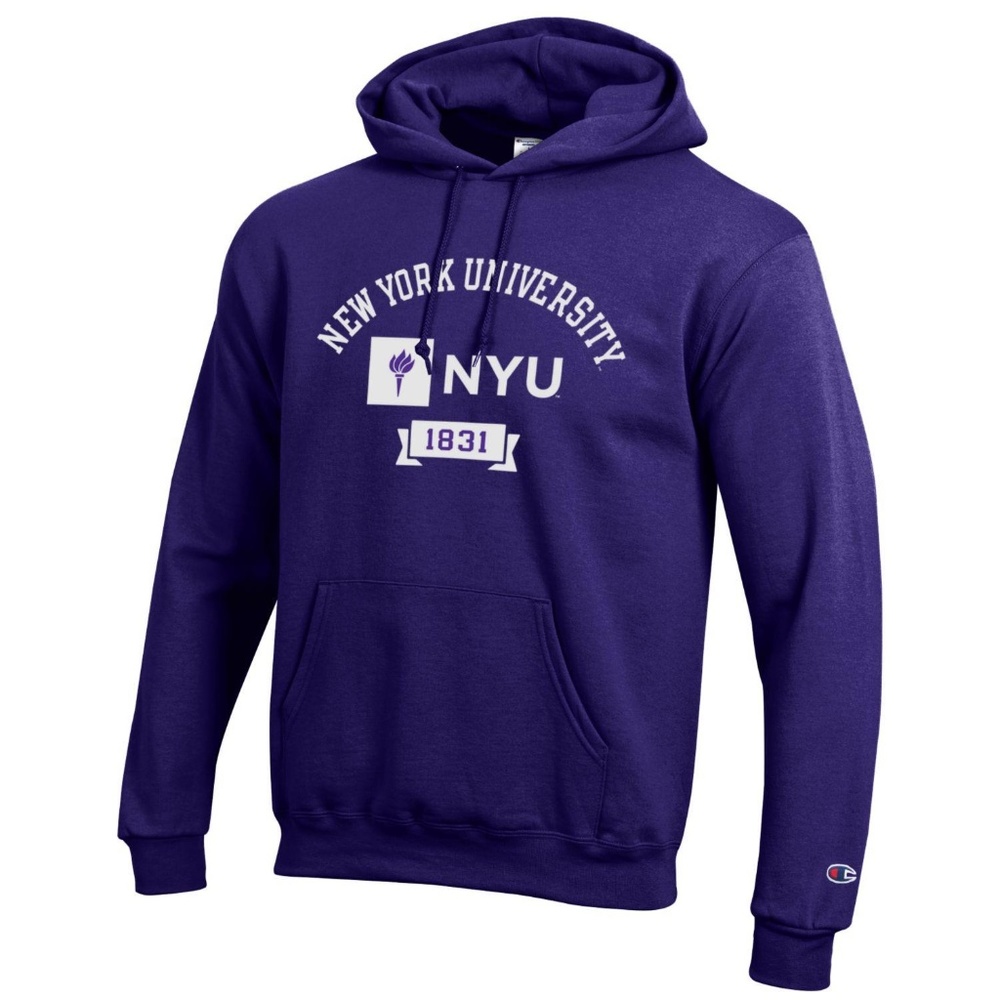 New York University Pullover Hoodie Sweater